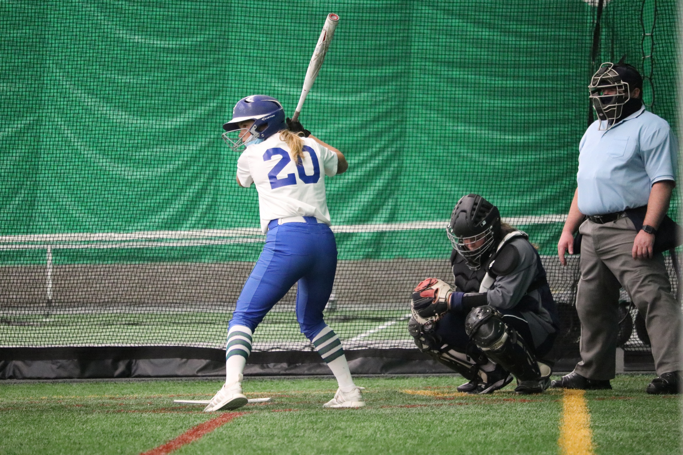 Korey Kaukola in the batters box, ready for the pitch